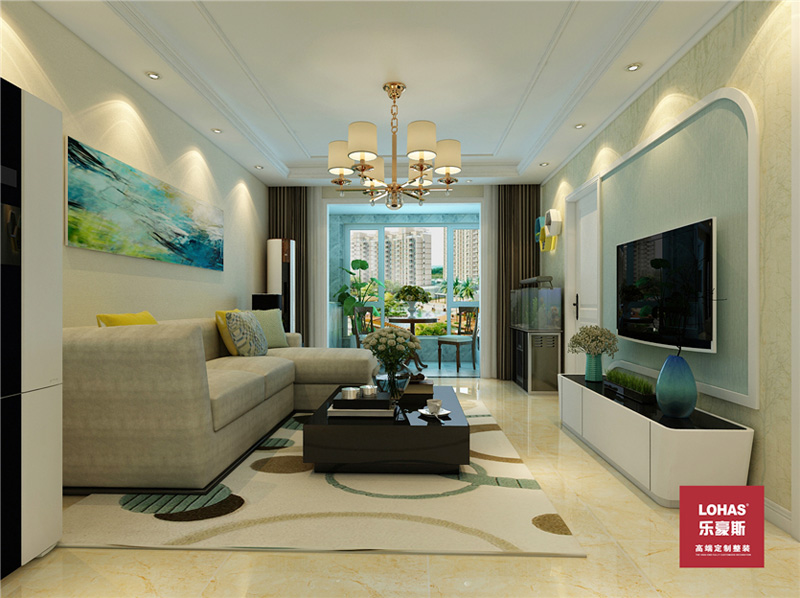 奧北公元/85㎡/現(xiàn)代簡約