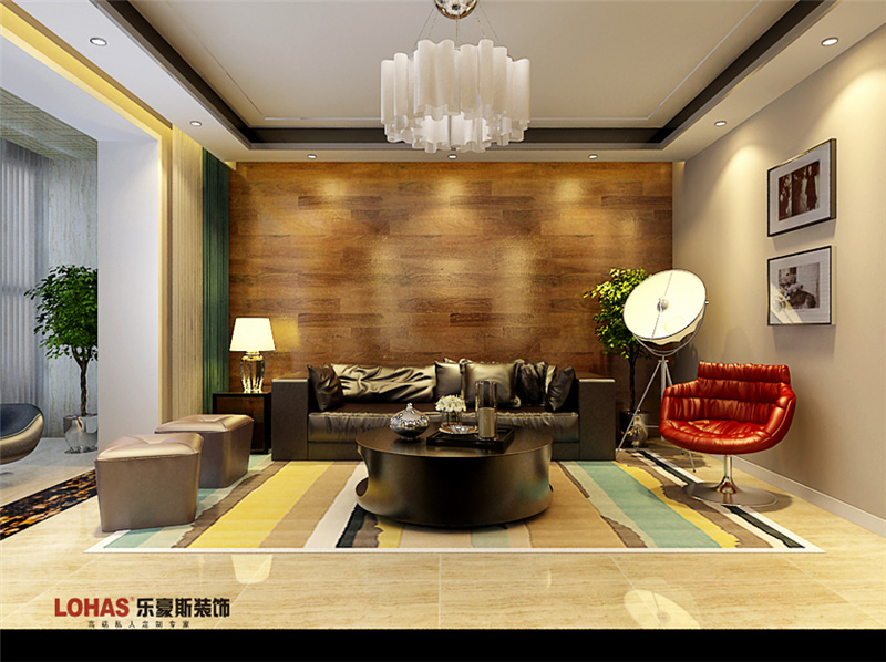 3302宿舍140平三室兩廳現(xiàn)代簡約裝修效果圖