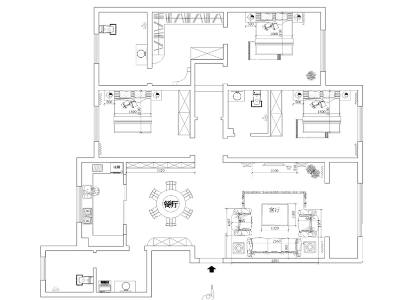 天海譽天下/183平/新中式