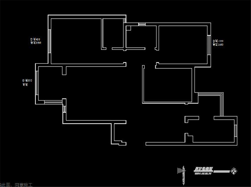 眾美鳳凰城130平三室兩廳簡約裝修效果圖