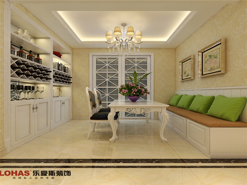 瀚唐137平簡歐裝修效果圖 瀚唐137平簡歐裝修效果圖