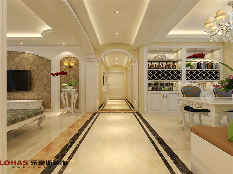 瀚唐137平簡歐裝修效果圖 瀚唐137平簡歐裝修效果圖