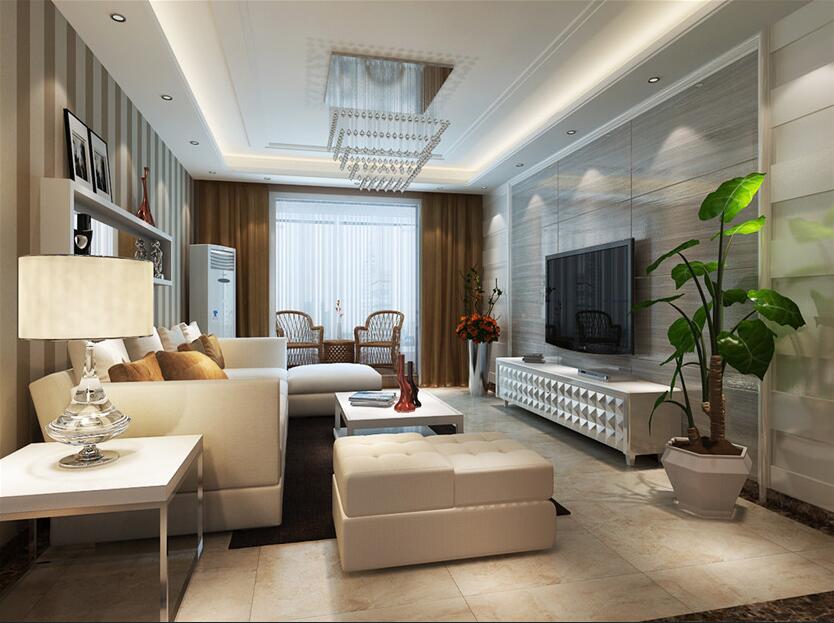 眾美鳳凰城120平現(xiàn)代簡約