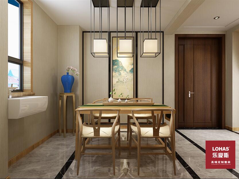 天山水榭花都別墅200平禪意新中式