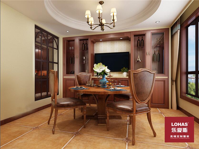 納里印象130平美式