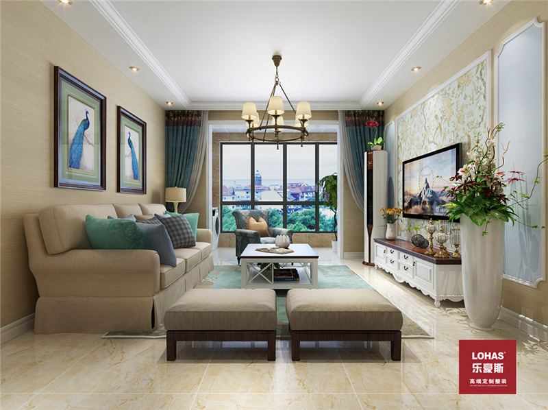 東勝紫御府簡(jiǎn)約裝修效果圖