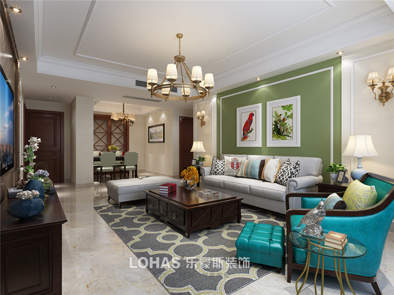 林蔭大院/141平/簡(jiǎn)美式風(fēng)格