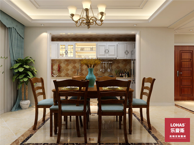 領(lǐng)世郡150平米裝修效果圖