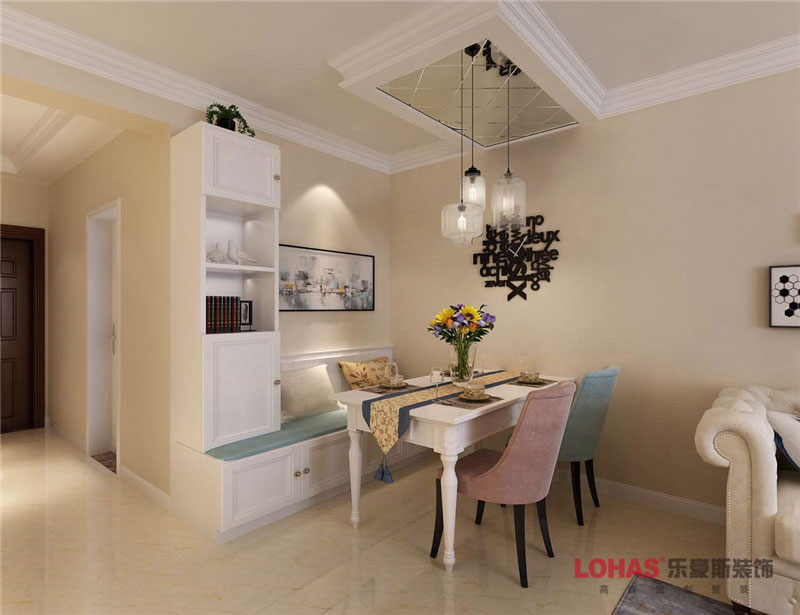 盛世長安88平簡歐風格