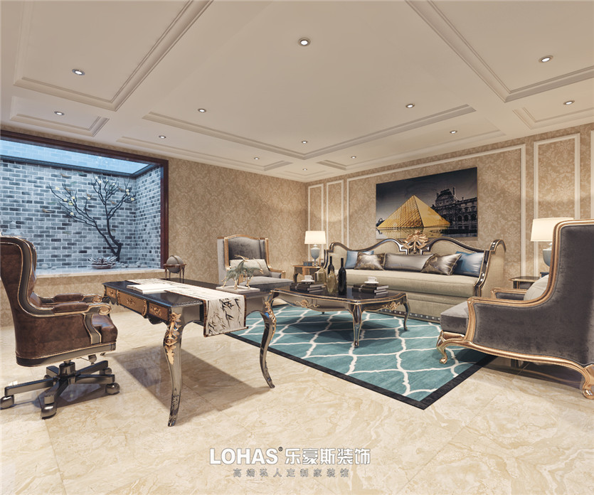 春江花月300平歐式效果圖