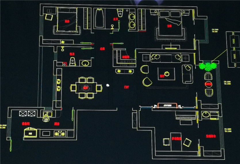 瀚唐138㎡/現(xiàn)代港式