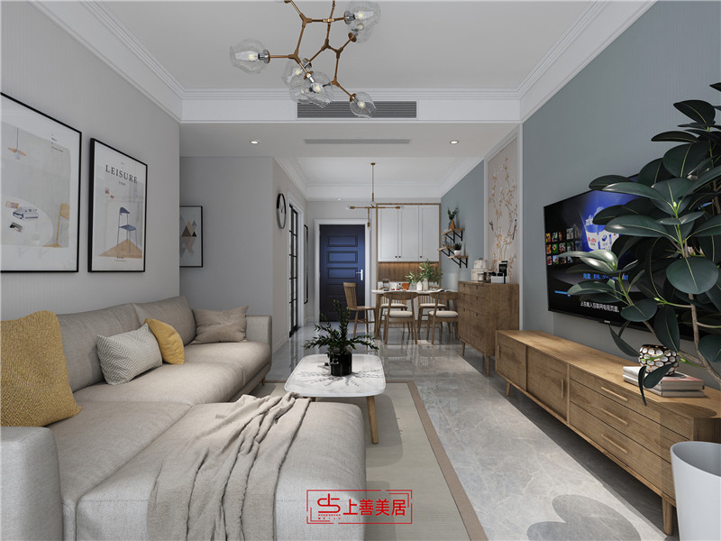 融創(chuàng)中心/107㎡/輕奢