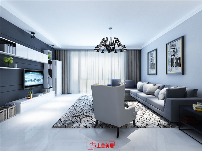 瀚唐/125㎡/北歐風