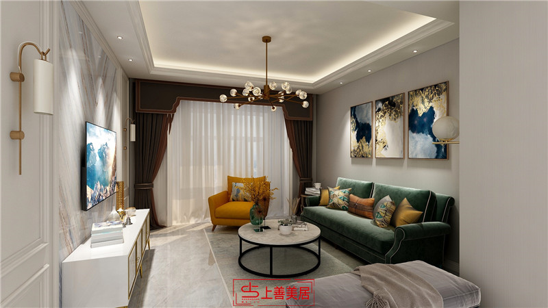 天海譽天下/90㎡/法式風格