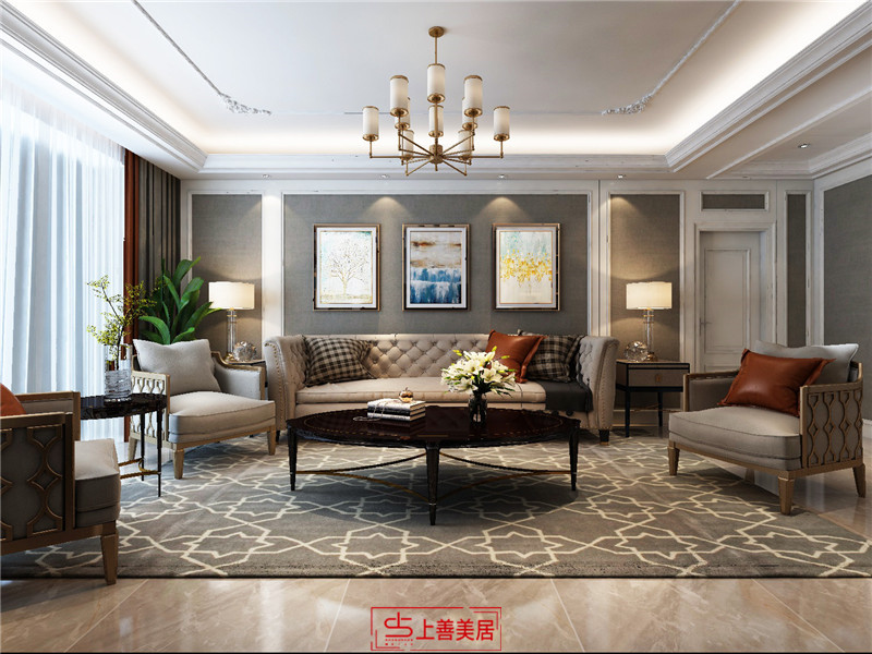 融創(chuàng)中心/217㎡/美式