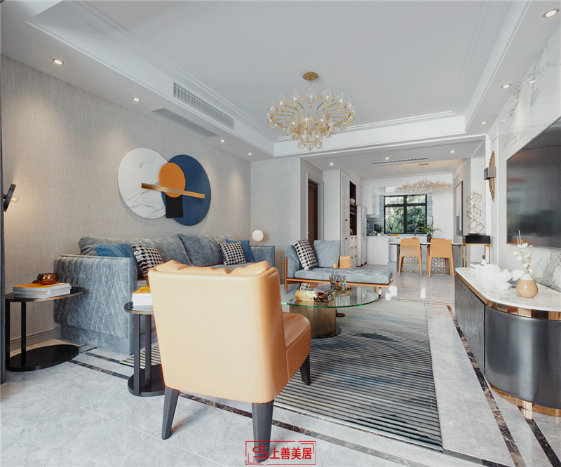 匯君城/現(xiàn)代輕奢/130㎡