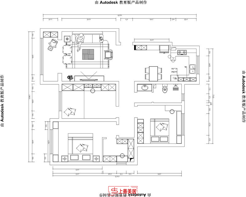 匯君城/現(xiàn)代輕奢/130㎡