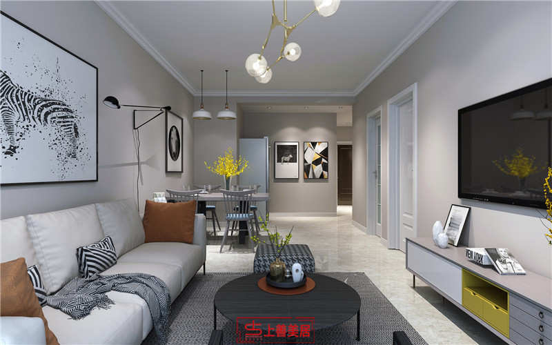 瀚唐/88㎡/北歐簡(jiǎn)約