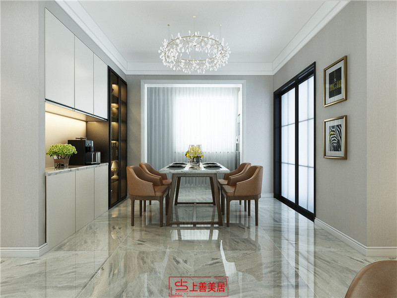 潤德天悅城/138㎡/輕奢風(fēng)格