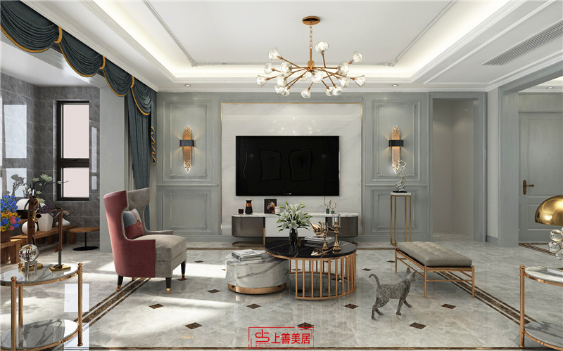 榮盛華府二期/190㎡/美式輕奢