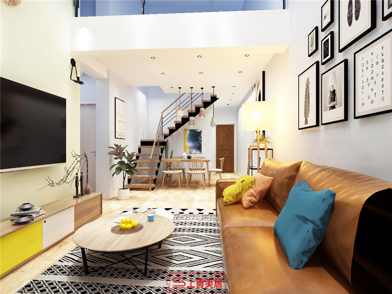 石門(mén)小區(qū)/150㎡/復(fù)式北歐