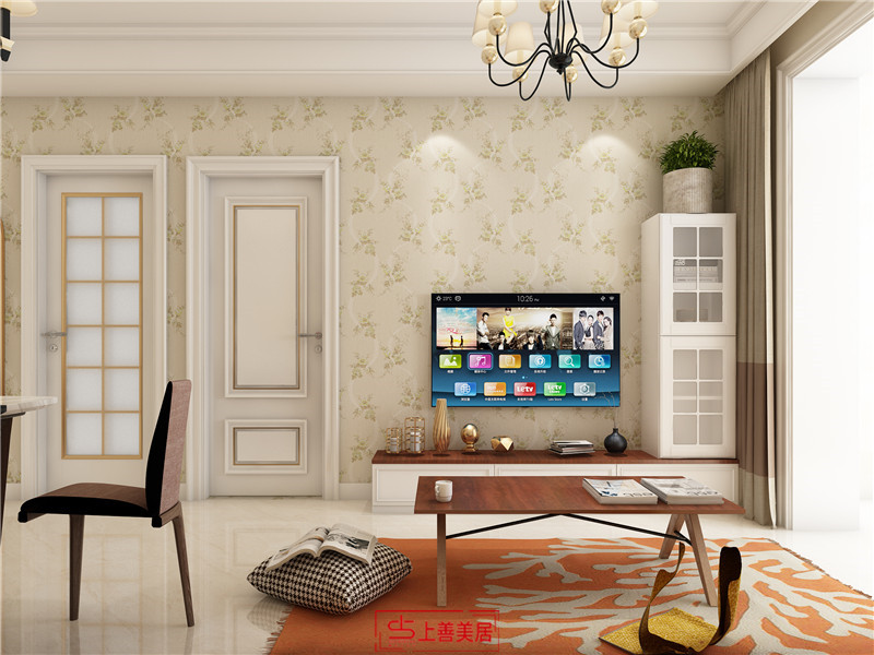 國(guó)賓壹號(hào)/66㎡/田園風(fēng)