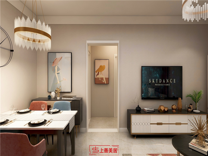 恒大御景半島/85㎡/北歐