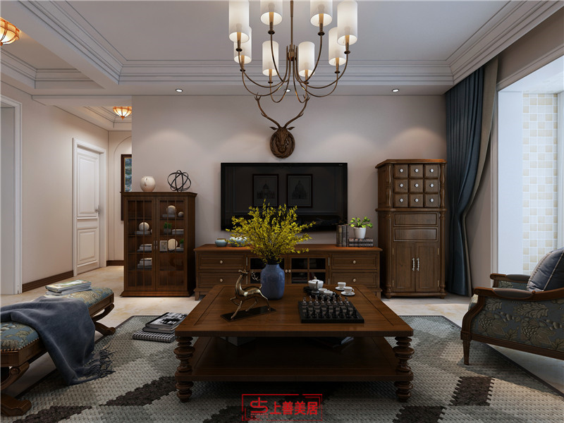 紫晶悅城/120㎡/美式