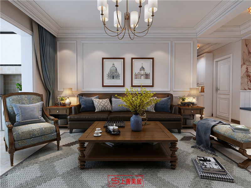 紫晶悅城/120㎡/美式