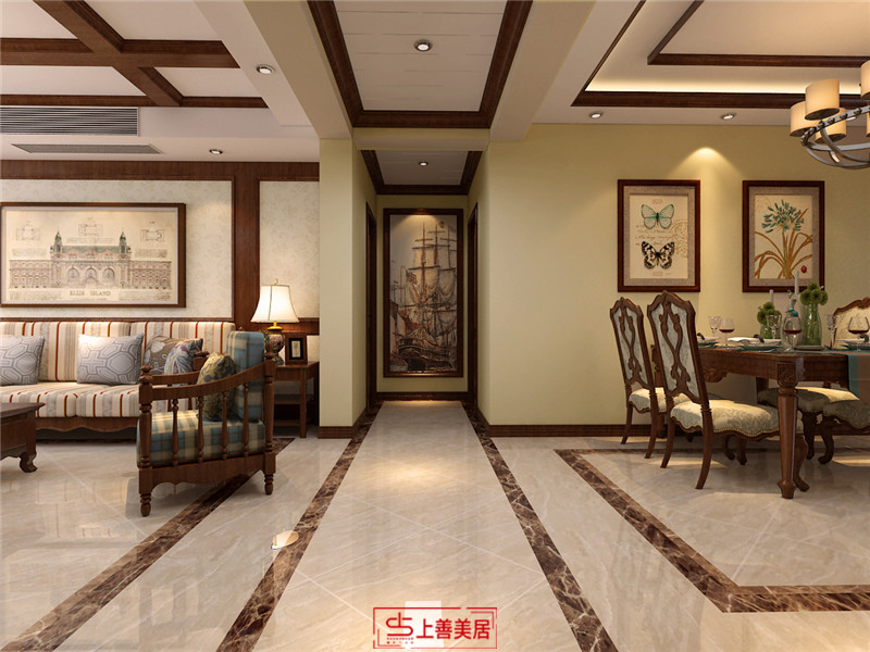 卓達名郡/140㎡/美式