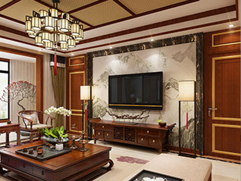 瀚唐200平米中式風(fēng)格
