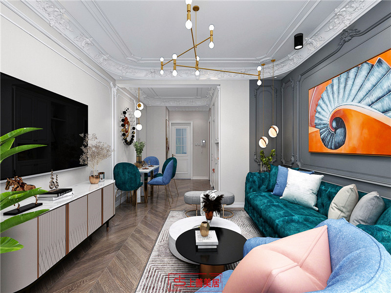 健康城/90㎡/現(xiàn)代輕奢