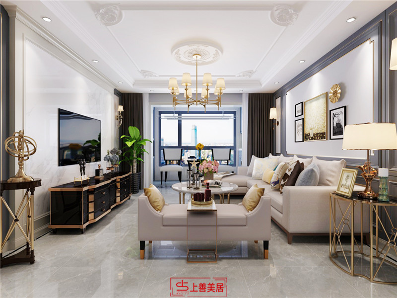 華林國(guó)際/150㎡/美式輕奢