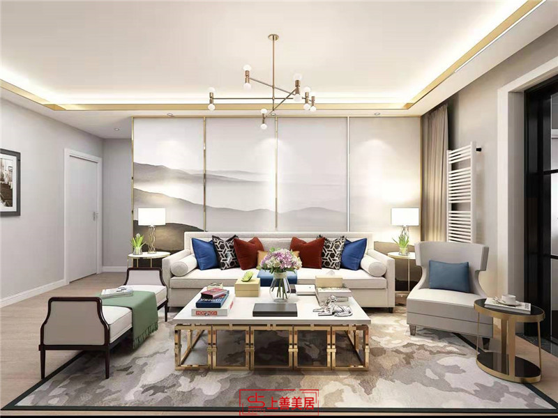 濱河小區(qū)頤興園/90㎡/現(xiàn)代