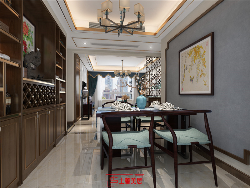 國赫天著/135㎡/新中式