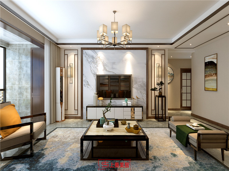 天佑家園/138㎡/新中式