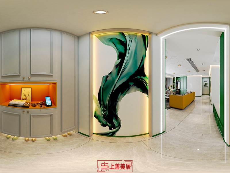 金輝優(yōu)步大道143平簡美風格入戶