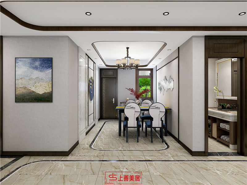 帝王國際/120㎡/新中式