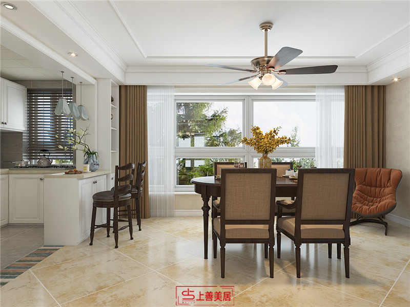 福美十號院/美式風(fēng)格/120㎡