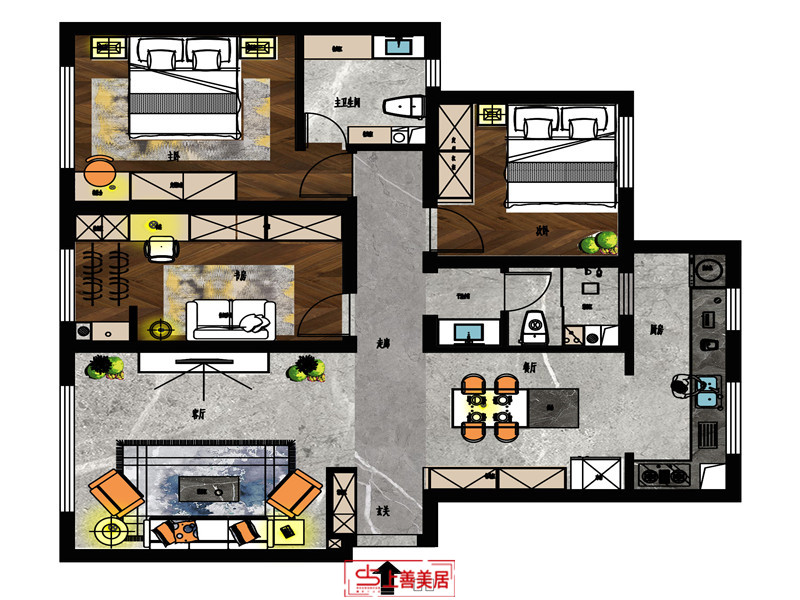國赫天著/現(xiàn)代/120㎡
