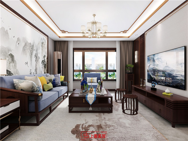 國(guó)赫天著/新中式/130㎡