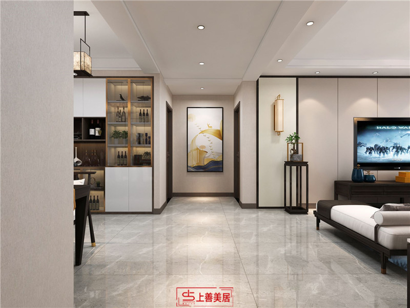 富達山莊/130㎡/新中式