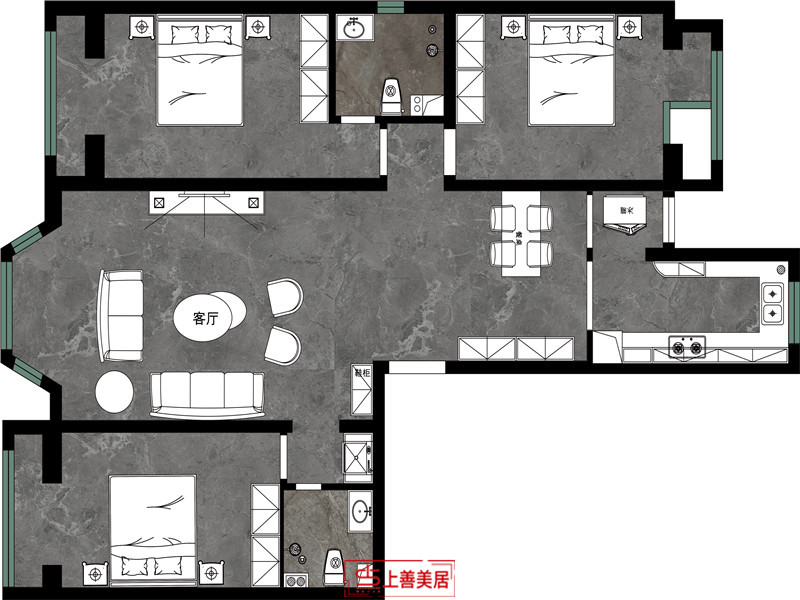 碧景園/170㎡/現(xiàn)代風(fēng)