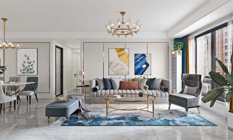 尚乘源/130㎡/現(xiàn)代簡(jiǎn)約