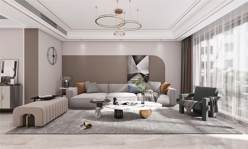 萬(wàn)橡府/140㎡/現(xiàn)代簡(jiǎn)約