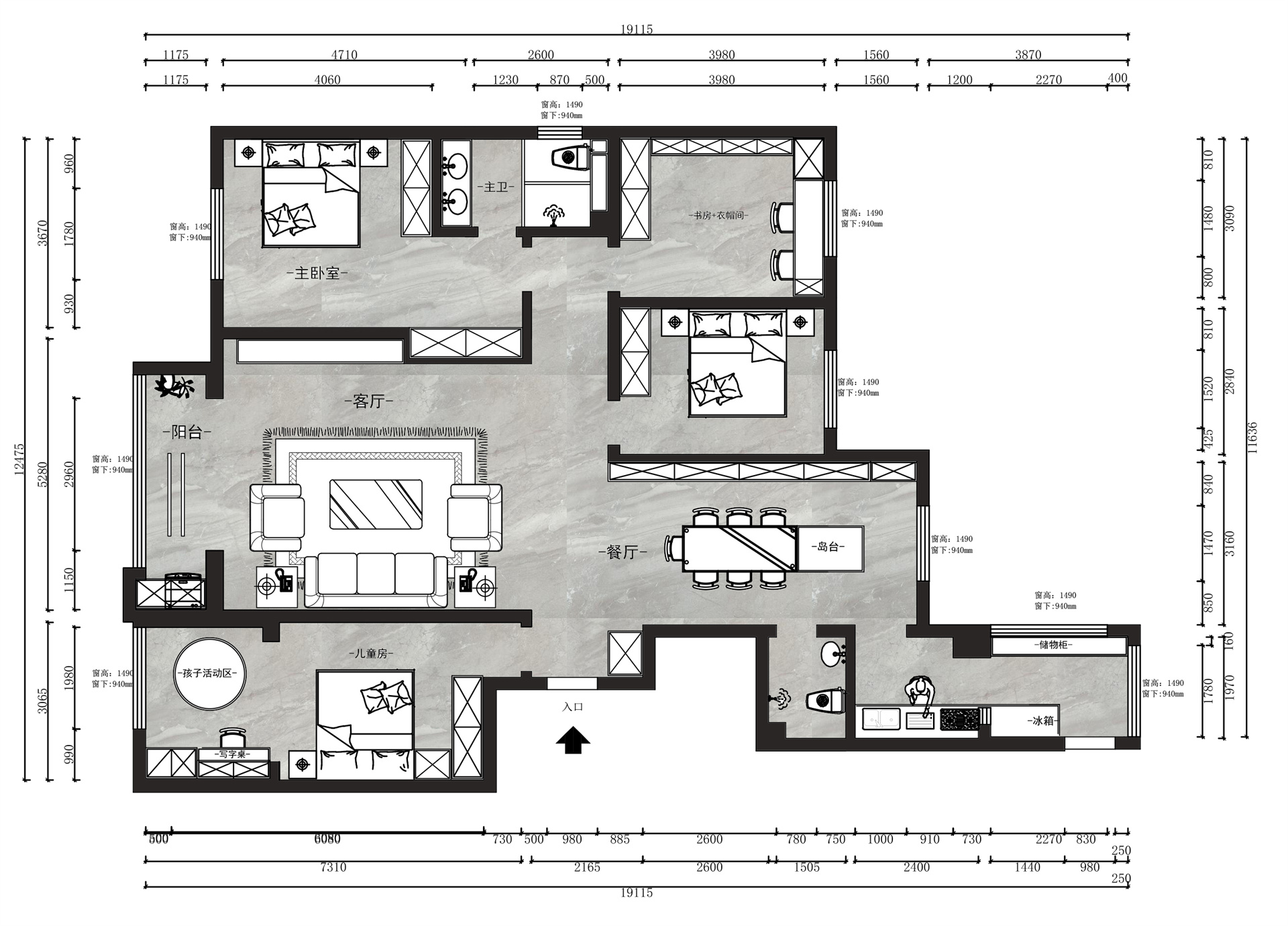 邢臺和園/197㎡/現(xiàn)代