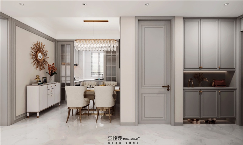 保利時光/130㎡/美式