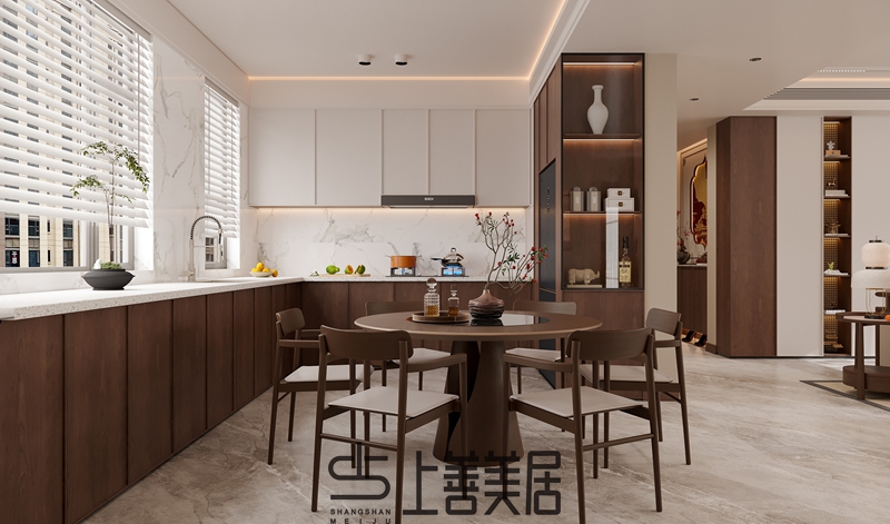 豐瑞苑四室兩廳宋式美學(xué)裝修設(shè)計(jì)