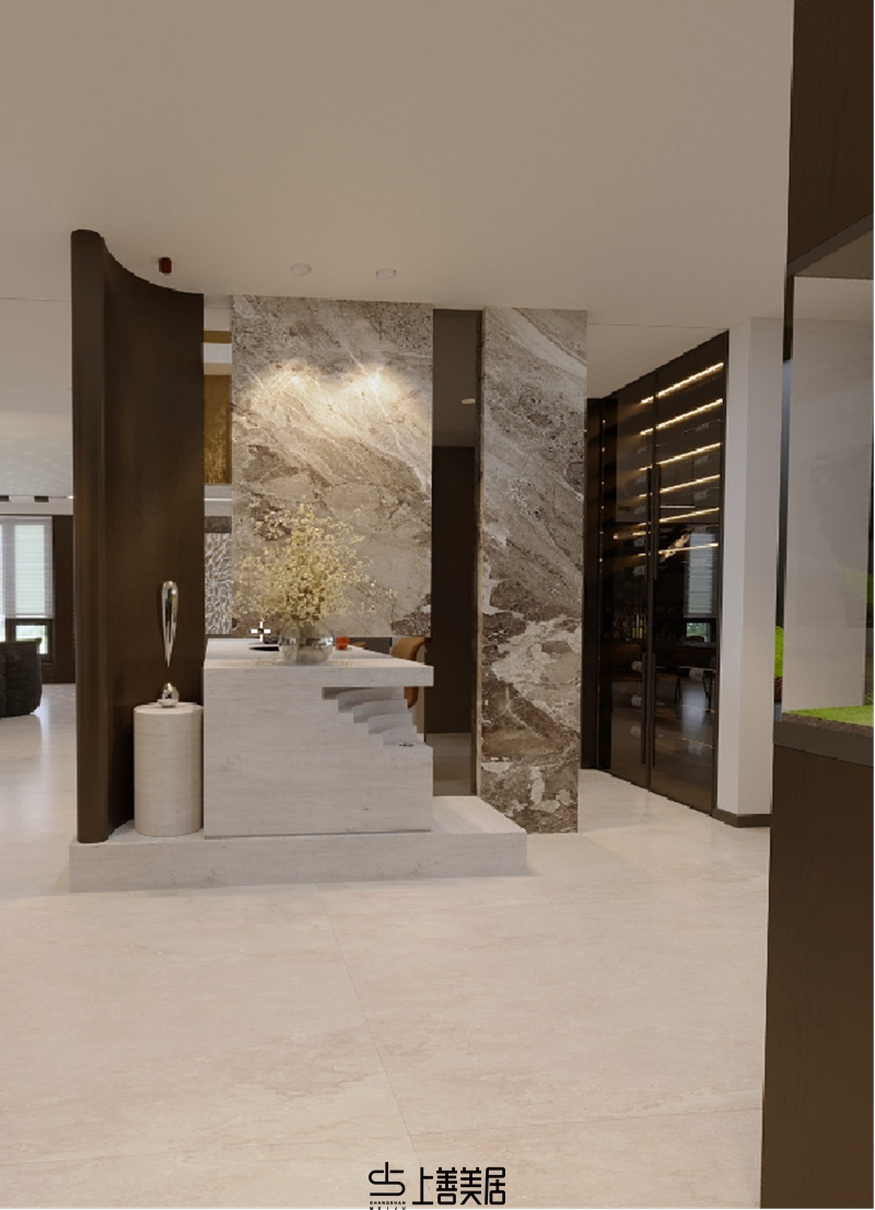 瑞凝府211㎡三室兩廳設(shè)計(jì)案例