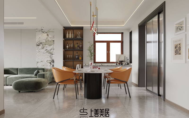 秀水名邸輕奢風(fēng)格效果圖01